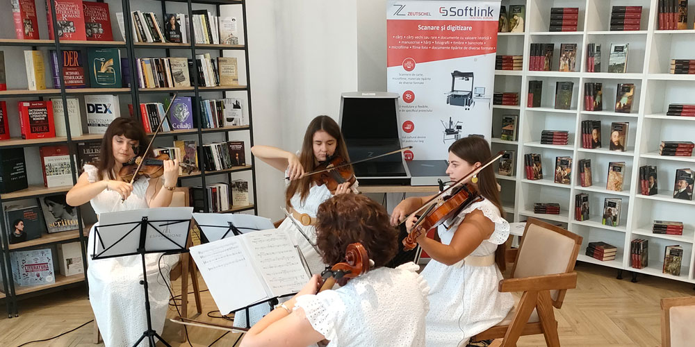 Deschiderea oficială a Bibliotecii Județene Bihor, Oradea